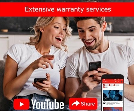 Extensive warranty services