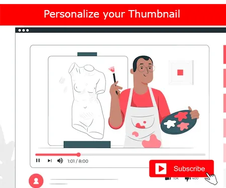 Personalize your Thumbnail