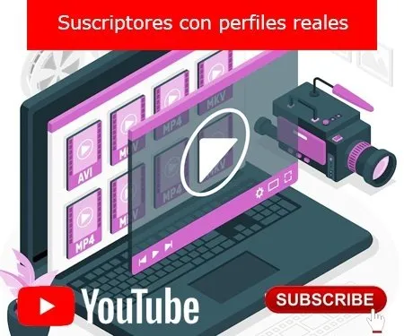 Suscriptores con perfiles reales