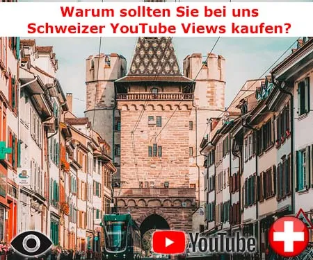 Warum sollten Sie bei uns Schweizer YouTube Views kaufen?