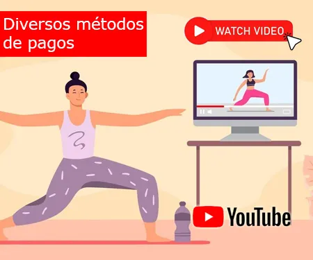 Diversos métodos de pagos