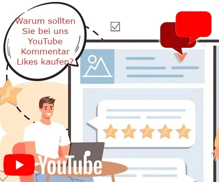 Warum sollten Sie bei uns YouTube Kommentar Likes kaufen?