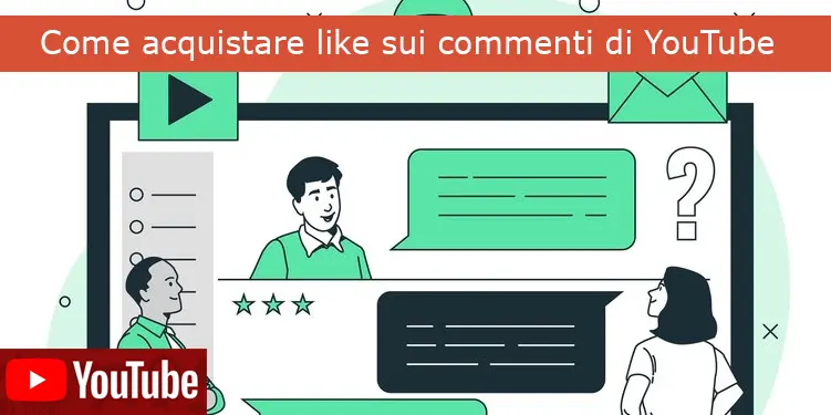 Come acquistare like sui commenti di YouTube