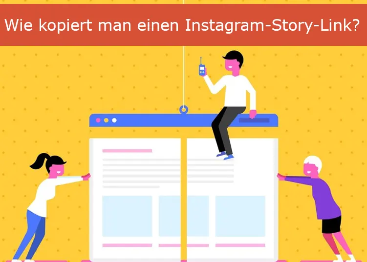 Wie kopiert man einen Instagram-Story-Link?