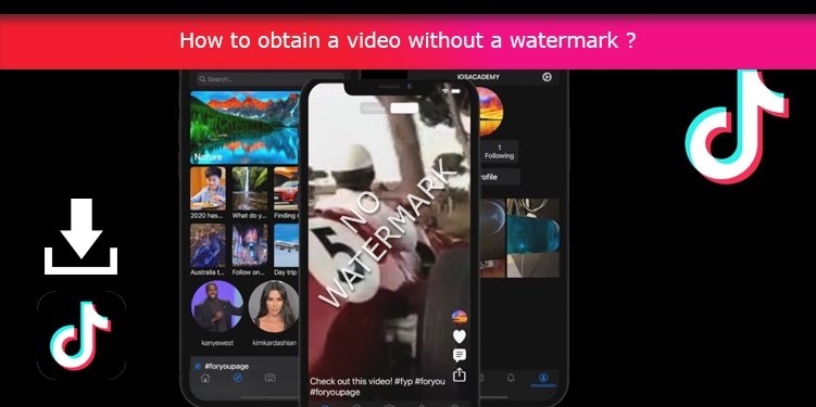 How to obtain a video without a watermark ?