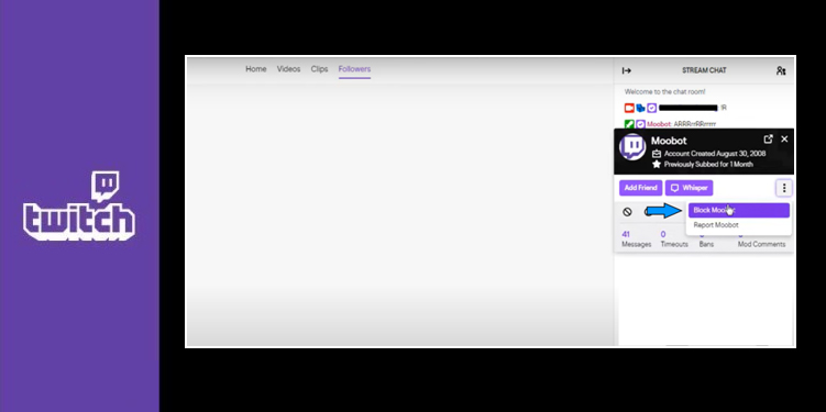 How to Block someone on Twitch & how to tackle harassment on Twitch