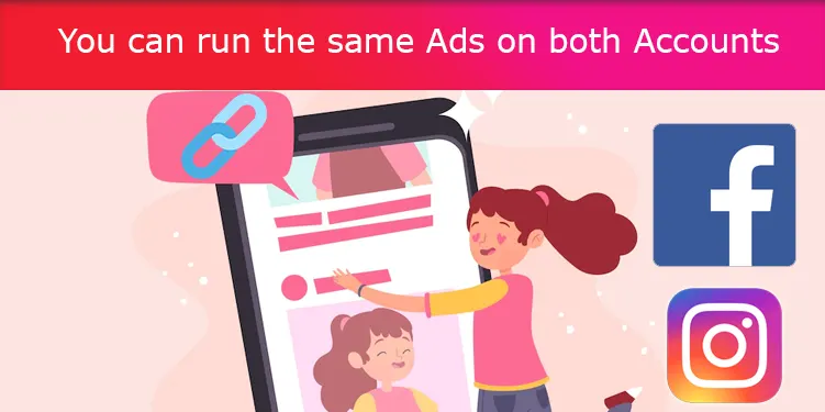 You can run the same Ads on both Accounts