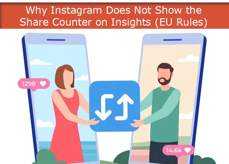 Why Instagram Does Not Show the Share Counter on Insights (EU Rules)