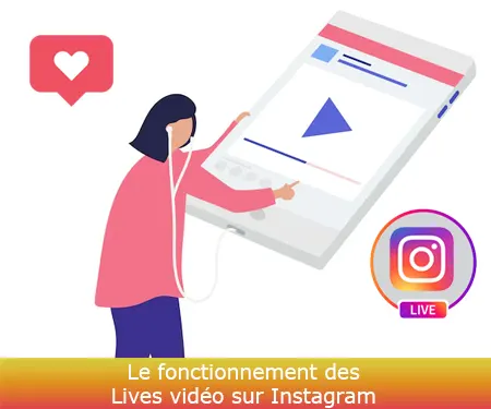 Le fonctionnement des Lives vidéo sur Instagram