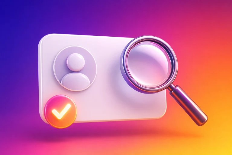 Instagram username checker inspectant la disponibilité d'un pseudo
