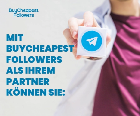 Mit BuyCheapestFollowers als Ihrem Partner können Sie: Mit BuyCheapestFollowers als Ihrem Partner können Sie:
