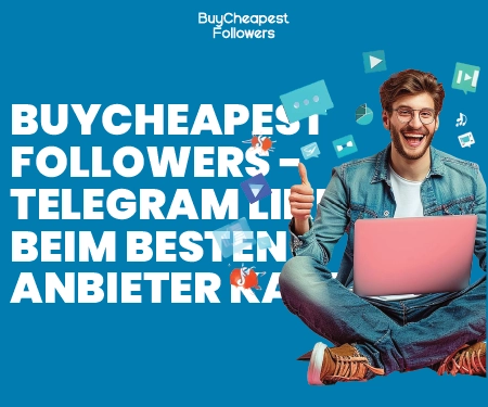 BuyCheapestFollowers - Telegram Likes beim besten Anbieter kaufen BuyCheapestFollowers - Telegram Likes beim besten Anbieter kaufen