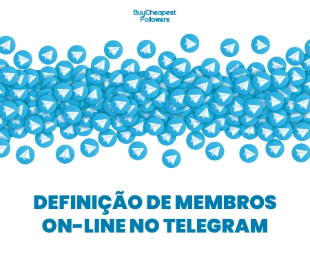 Definição de Membros On-line no Telegram Definição de Membros On-line no Telegram