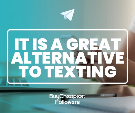 It is a great Alternative to Texting It is a great Alternative to Texting