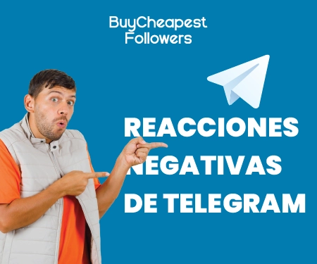 Reacciones Negativas de Telegram Reacciones Negativas de Telegram