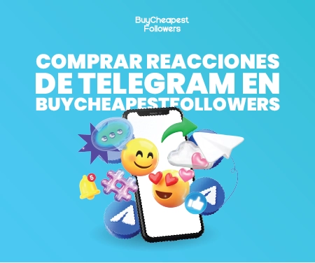 Comprar reacciones de Telegram en BuyCheapestFollowers Comprar reacciones de Telegram en BuyCheapestFollowers