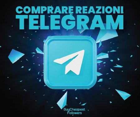 Comprare reazioni Telegram