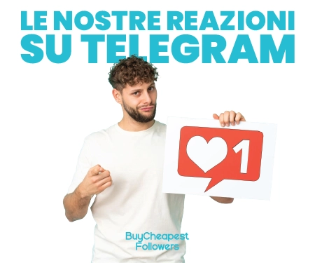 Le nostre reazioni su Telegram