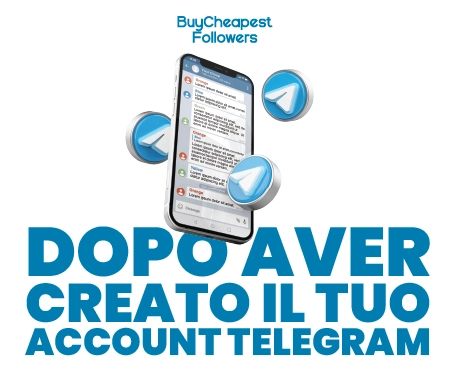 Dopo aver creato il tuo account Telegram Dopo aver creato il tuo account Telegram