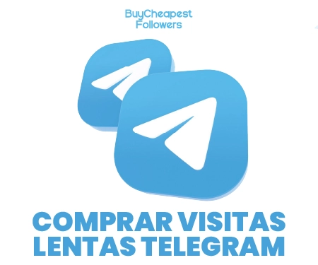 Comprar Visitas Lentas Telegram