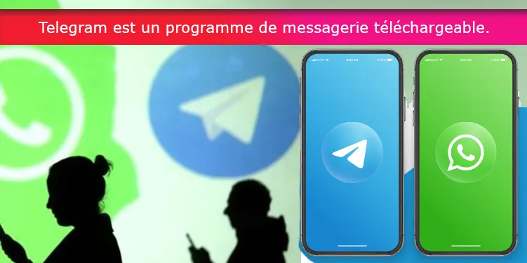 Telegram est un programme de messagerie téléchargeable.