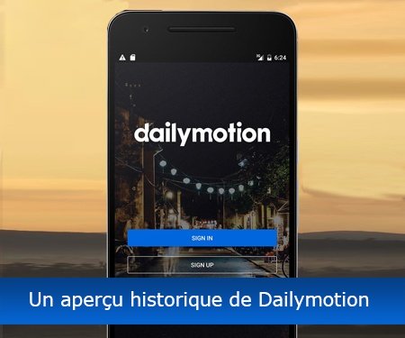 Un aperçu historique de Dailymotion