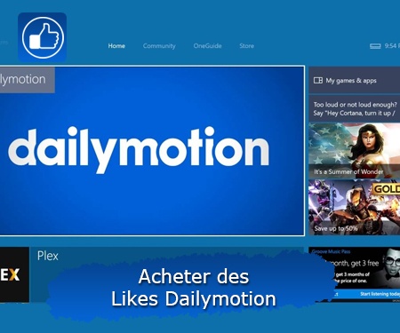 Acheter des Likes Dailymotion