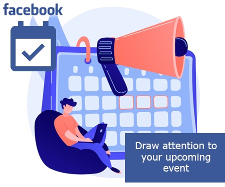 Draw attention to your upcoming event
