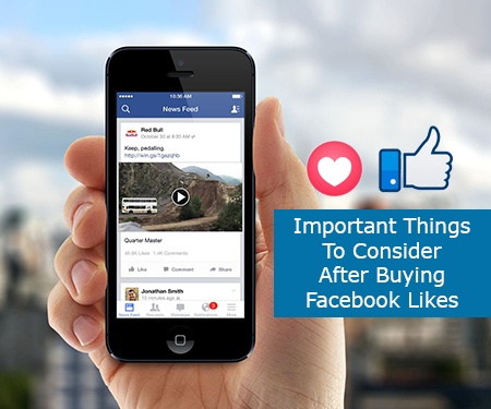 Important Things To Consider After Buying Facebook Likes