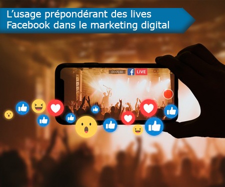 L’usage prépondérant des lives Facebook dans le marketing digital