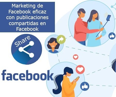 Marketing de Facebook eficaz con publicaciones compartidas en Facebook