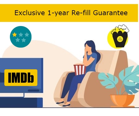 Exclusive 1-year Re-fill Guarantee