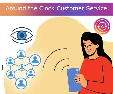 Around the Clock Customer Service