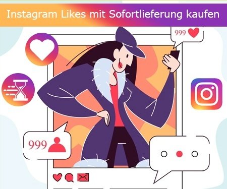 Instagram Likes mit Sofortlieferung kaufen