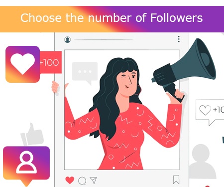 Choose the number of Followers