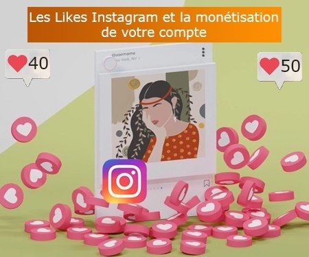 Les Likes Instagram et la monétisation de votre compte