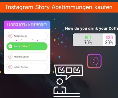 Instagram Story Abstimmungen kaufen