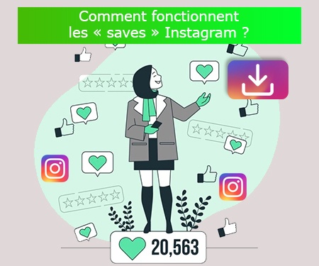 Comment fonctionnent les « saves » Instagram ?