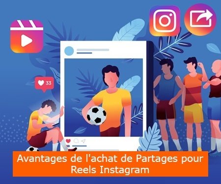 Avantages de l'achat de Partages pour Reels Instagram