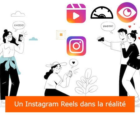 Un Instagram Reels dans la réalité