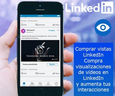 Comprar vistas LinkedIn Compra visualizaciones de vídeos en LinkedIn y aumenta tus interacciones