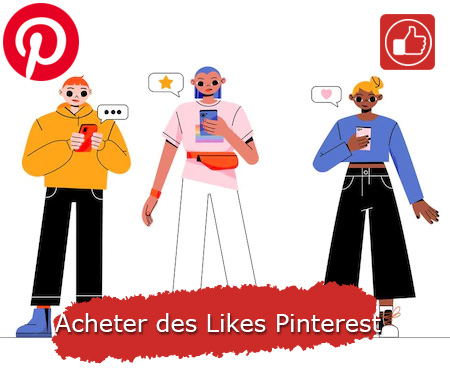 Acheter des Likes Pinterest