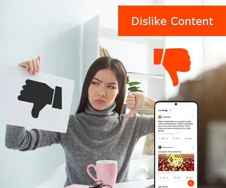 Dislike Content