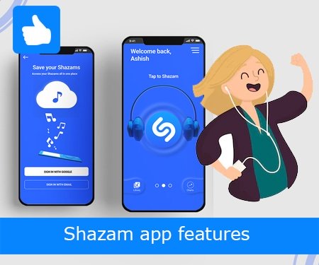 Shazam app features