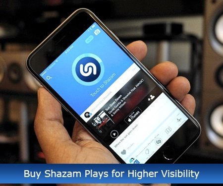 Buy Shazam Plays for Higher Visibility