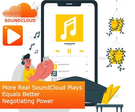 More Real SoundCloud Plays Equals Better Negotiating Power