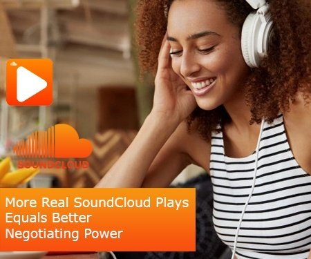 More Real SoundCloud Plays Equals Better Negotiating Power