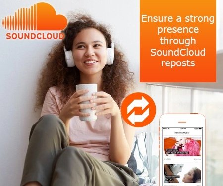 Ensure a strong presence through SoundCloud reposts