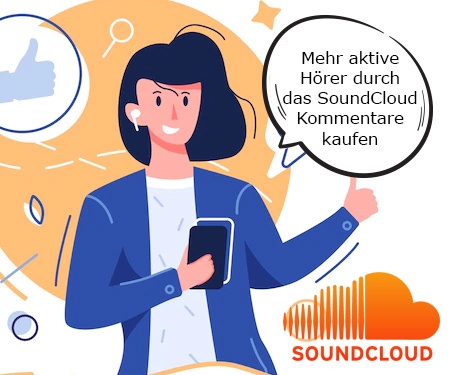 Mehr aktive Hörer durch das SoundCloud Kommentare kaufen