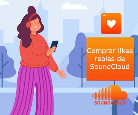Comprar likes reales de SoundCloud